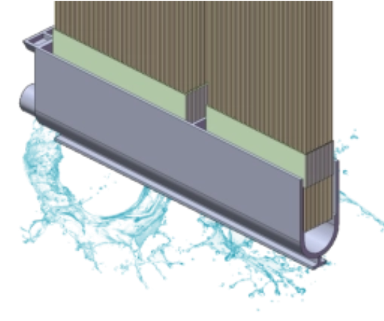 How does a compact drinking water treatment system work?