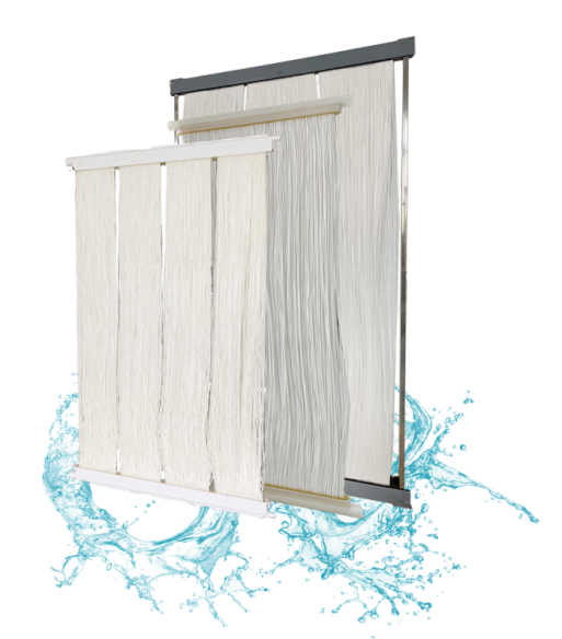Curtain Type Membrane Module of MBR